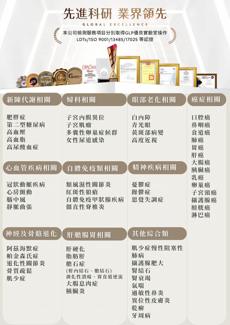 正欣診所提供許多專業檢查。